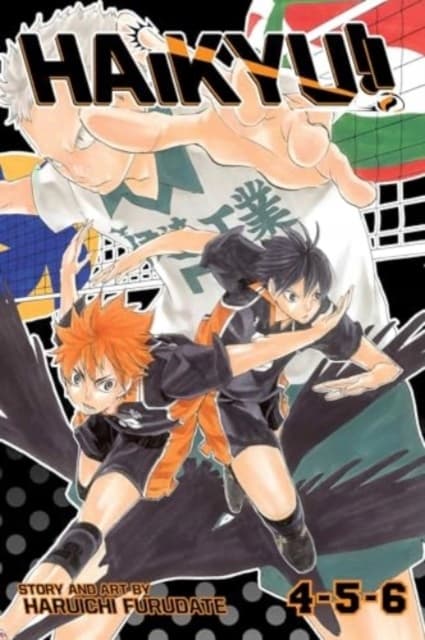 Haikyu!! (3-in-1 Edition), Vol. 2: Includes vols. 4, 5 & 6 Haruichi