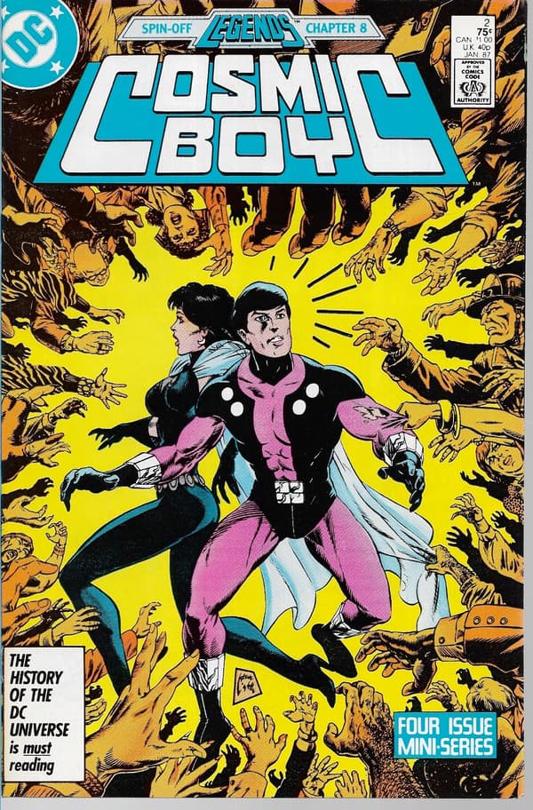 DC Cosmic Boy Comics 1–4/1986 (in English) – Complete Set