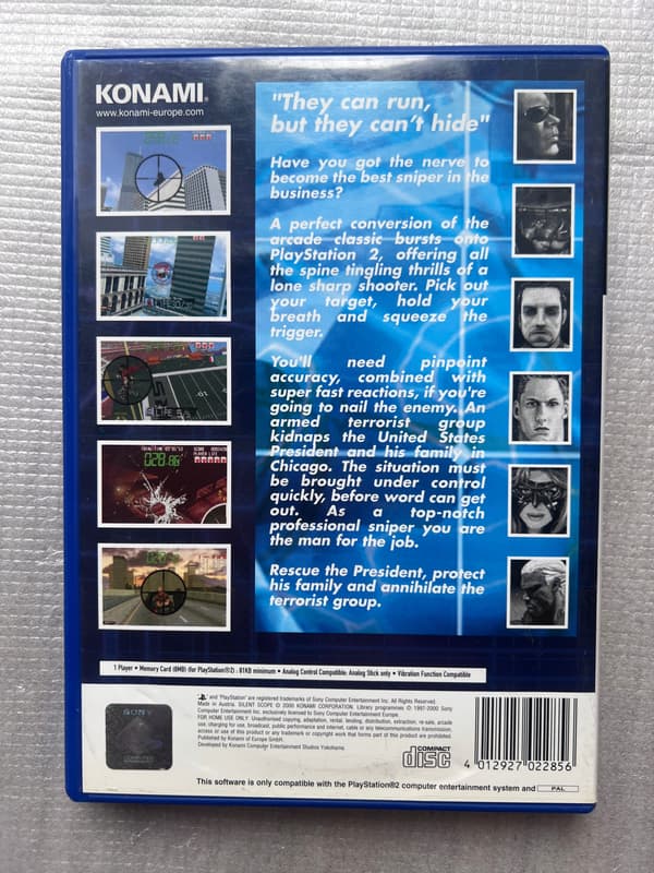 SILENT SCOPE PS2
