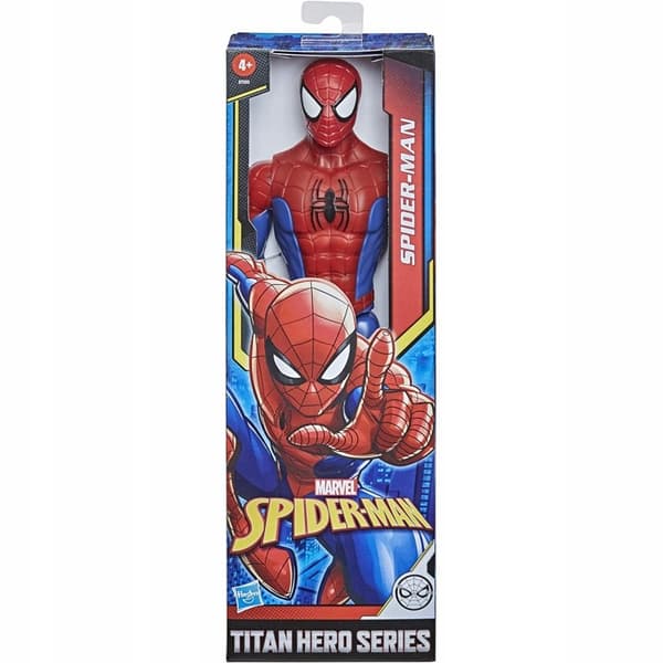 HASBRO SPIDER-MAN FIGURE, LARGE, 30 CM, E7333, MARVEL TITAN HERO SERIES, ORIGINAL