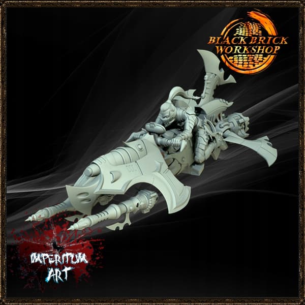 Drukhari Jet Bikes – Drukhari Archon Proxy, Warhammer 40,000