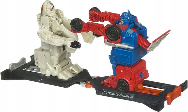 Transformers Bash Bots: Starscream vs Optimus Prime