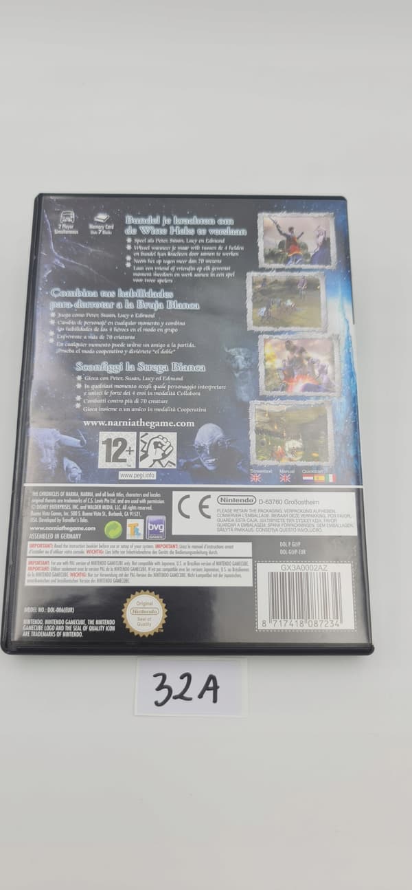 NINTENDO GAMECUBE: THE CHRONICLES OF NARNIA