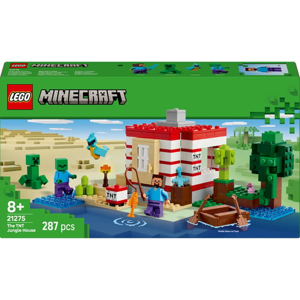 LEGO Minecraft Jungle TNT House_21275