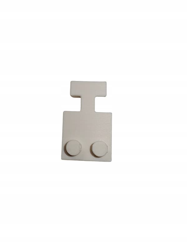 100 PIECES IKEA SKADIS BOARD HOLDER FOR MINI LEGO FIGURES – WHITE
