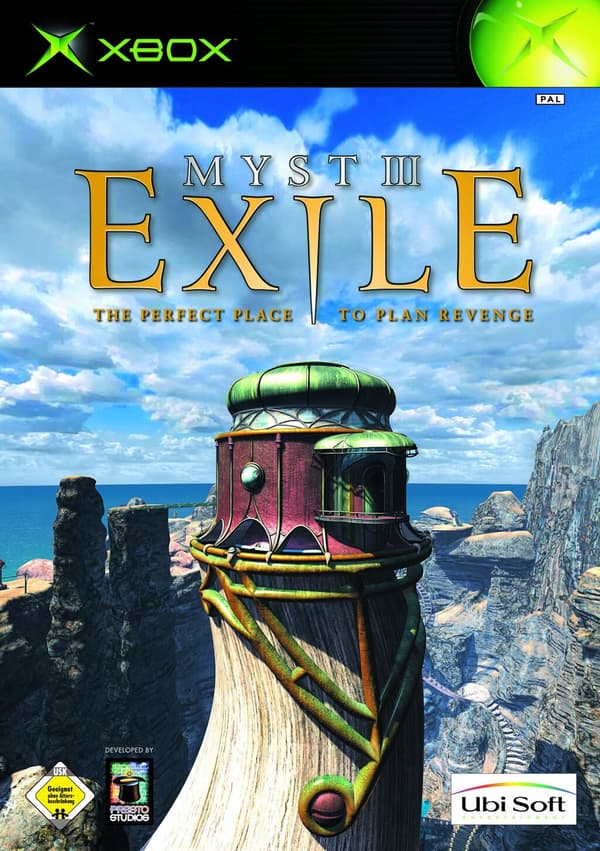 Myst III: Exile – PC and Xbox boxed edition