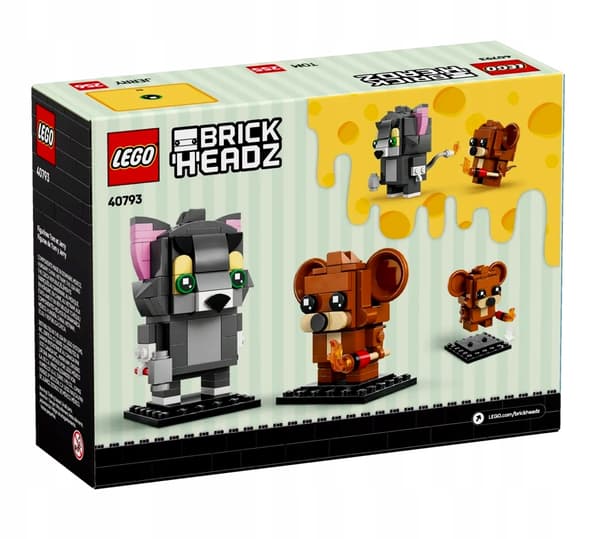 LEGO BrickHeadz 40793 Tom and Jerry Figures