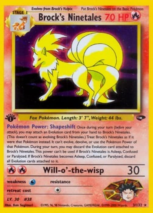 Pokemon Brock's Ninetales