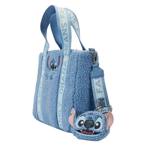 Stitch Loungefly Disney tote bag with pouch