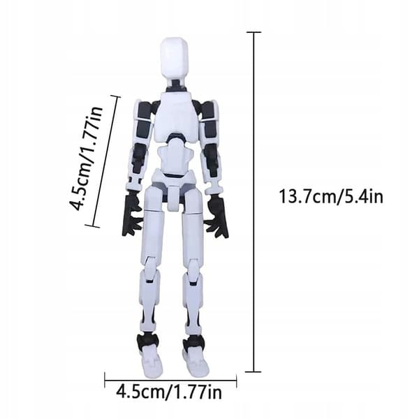 TOYS FEATURING CHARACTERS: ROBOT MODELS WITH MOVABLE JOINTS – REALISTIC cai