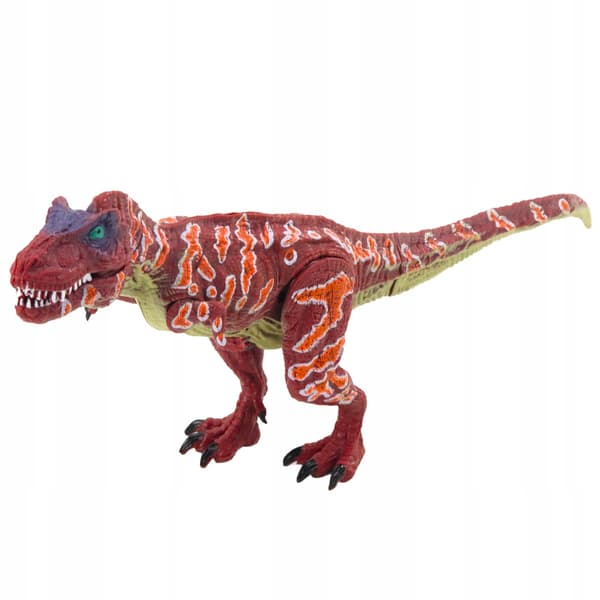 Set of 6 Movable-Leg, Open-Mouthed Dinosaur Figures