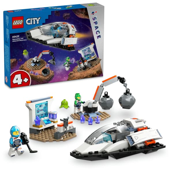 LEGO City 60429 Spaceship and Asteroid Exploration