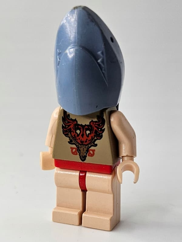 LEGO Harry Potter Viktor Krum Shark Minifigure hp068 DEFECT /