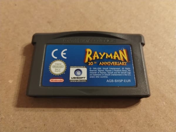 RAYMAN 10TH ANNIVERSARY Nintendo Game Boy Advance