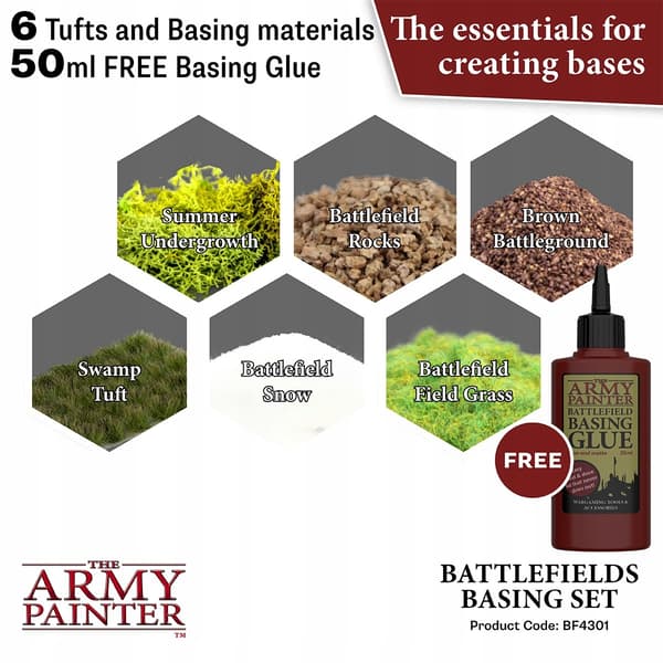 Fantasy Battle Battlefield Basing Set. Model-making set. [~Fi] + FREE