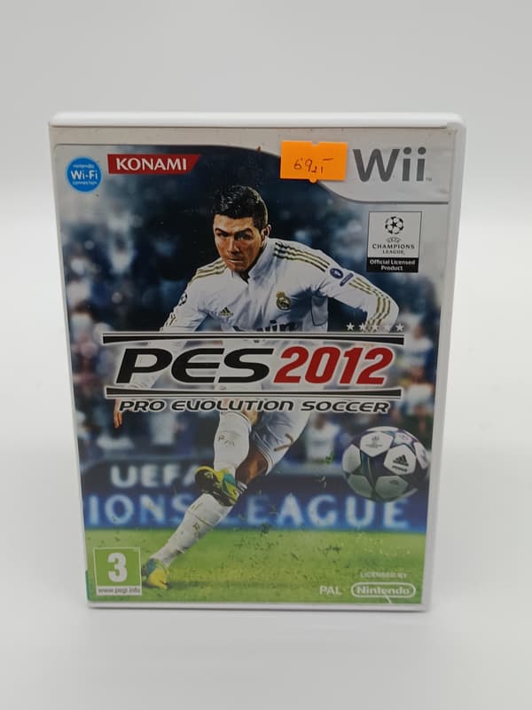 PES 2012 PRO EVOLUTION SOCCER Nintendo Wii boxed version