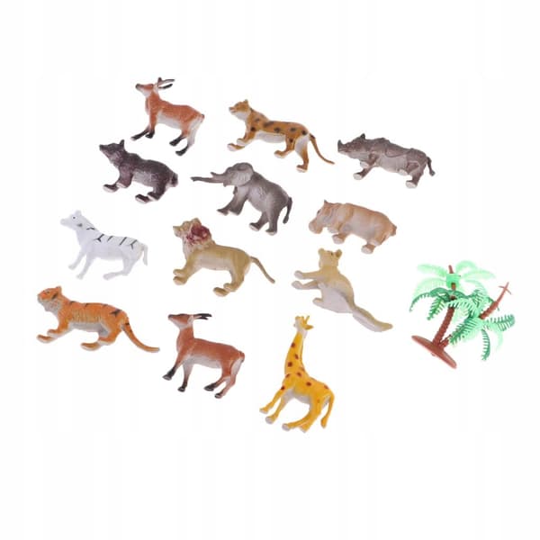 13x Mini Wildlife Animal Models Playset: Deer – Learn