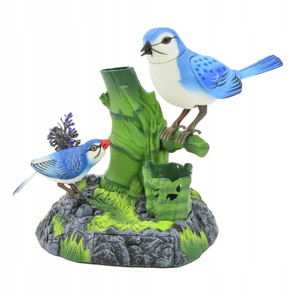 SINGING BIRDS PEN AND STATIONERY ORGANISER