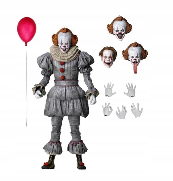 PENNYWISE 18 cm figurine from *It: Chapter Two* by NECA Ultimate