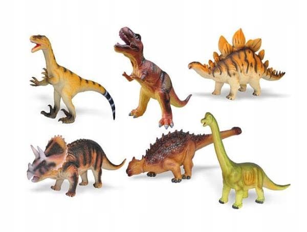 SOFT DINOSAUR – 6 DESIGNS 82251 HIPO