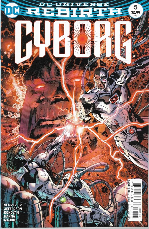 DC Cyborg Comic 1–8/2016 (in English)