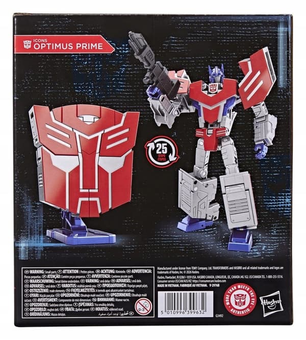 Optimus Prime Transformers Icons Voyager Class Figure, 17 cm
