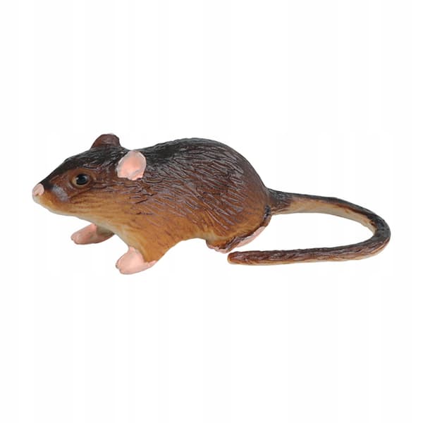 Realistic mouse model Sculptures Collectables Educational mice B-style toy