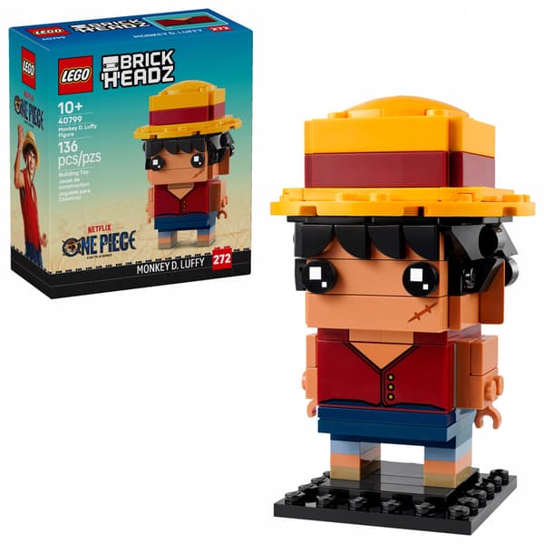 LEGO BrickHeadz 40799 Monkey D. Luffy Figure