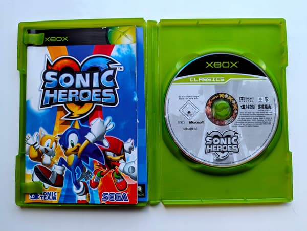 *** SONIC HEROES XBOX CLASSIC *** 3AAA