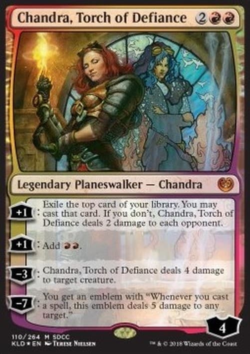 Magic: The Gathering Chandra, Torch of Defiance