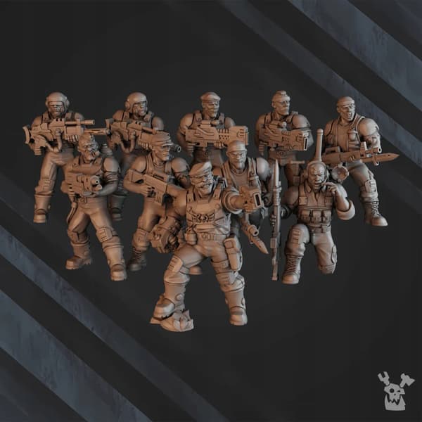 Green Hell Division Commando Squad x10 DakkaDakka
