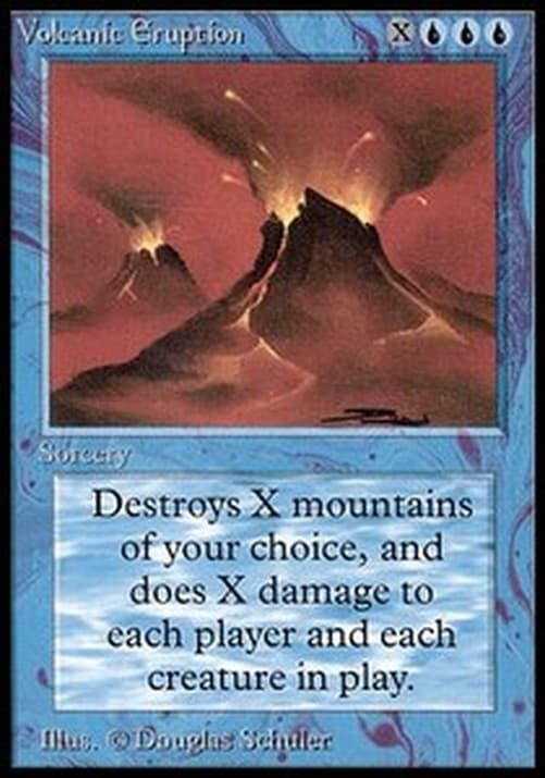 Magic: The Gathering Volcanic Eruption