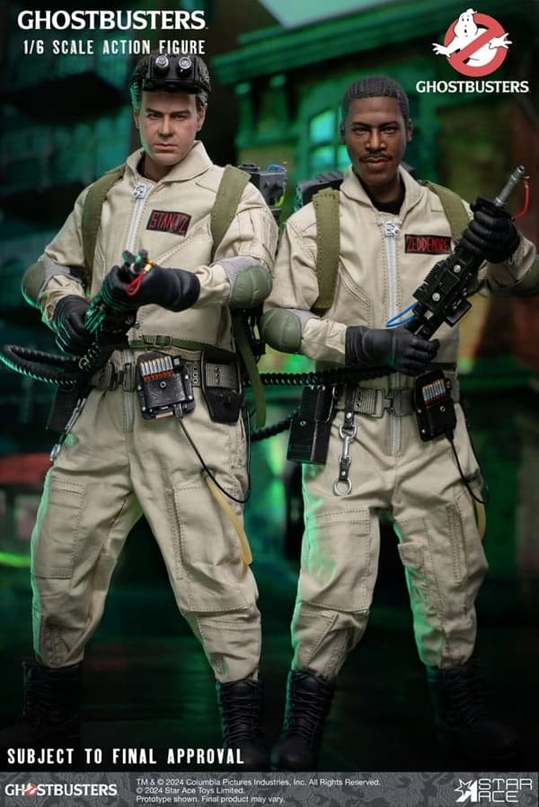 1/6 scale Ray Stantz collectable figure from Ghostbusters 1984 – Star Ace, 30 cm