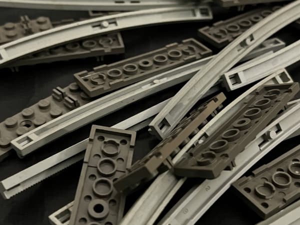 7851 LEGO 4.5 Tracks – Curves