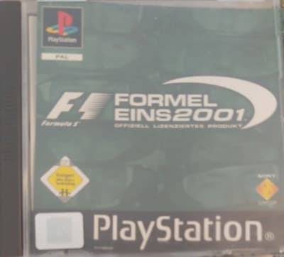 F1 FORMULA ONE 2001 game for Sony PlayStation (PSX)