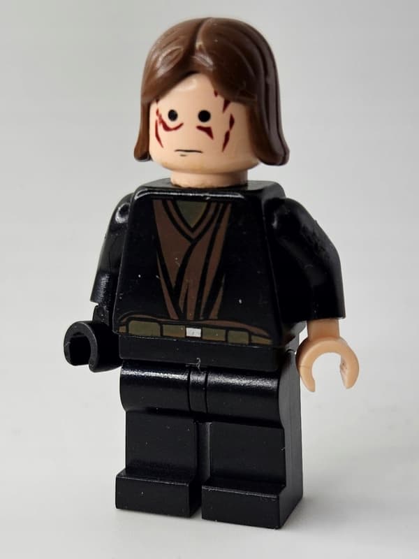 Lego Star Wars minifigure sw0139 Anakin Skywalker DEFECT /