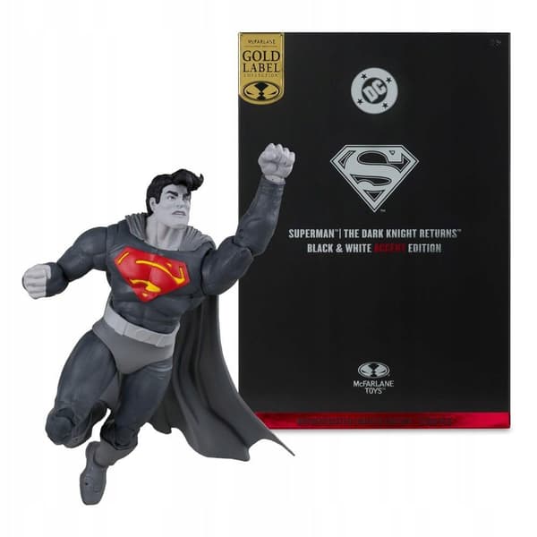 // DC Multiverse Superman (The Dark Knight Returns) (Black & White Edition)