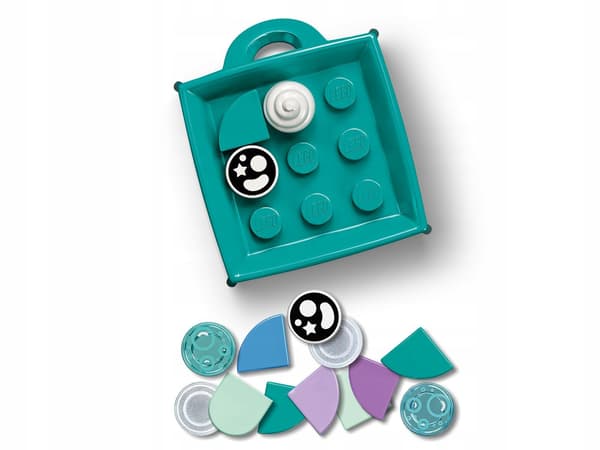 LEGO DOTS 41928 Narwhal Keyring