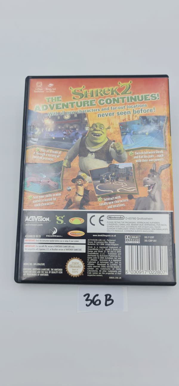 NINTENDO GAMECUBE SHREK 2