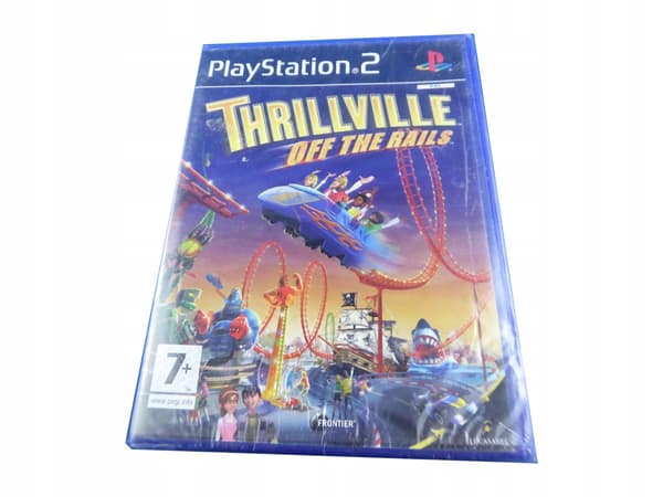 THRILLVILLE OFF THE RAILS PS2 disc