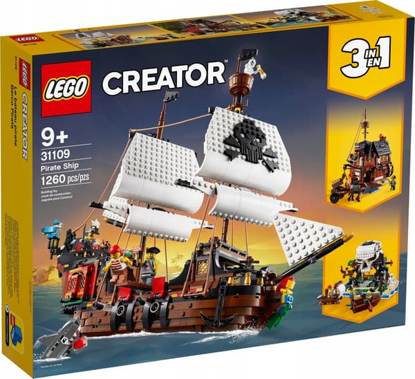 LEGO - CREATOR - PIRATE SHIP - 31109