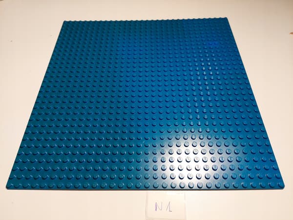 LEGO 3811 32x32 blue plate