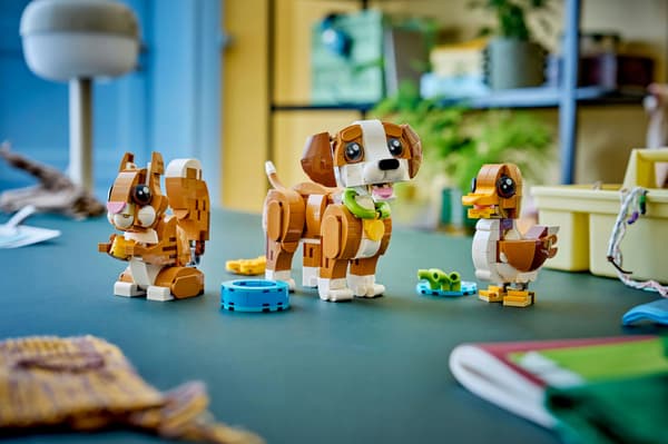 LEGO Creator 3-in-1 31382 Cute Animals: Mischievous Puppy