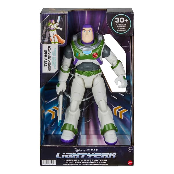 MATTEL Disney Pixar Lightyear Buzz figure: Rocket with laser blade HJC60