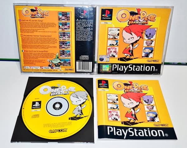 One Piece Mansion PSX 3XA Game – Disc + Manual