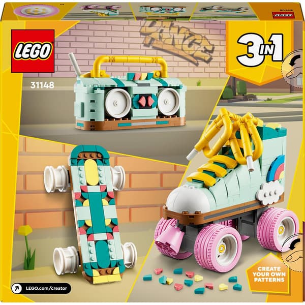 LEGO CREATOR 3-in-1 31148 Retro-Style Roller Skates