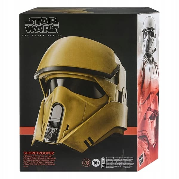 Star Wars: Andor Black Series Shoretrooper Electronic Helmet Replica