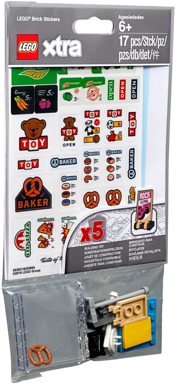 LEGO Xtra 853921 Brick Stickers