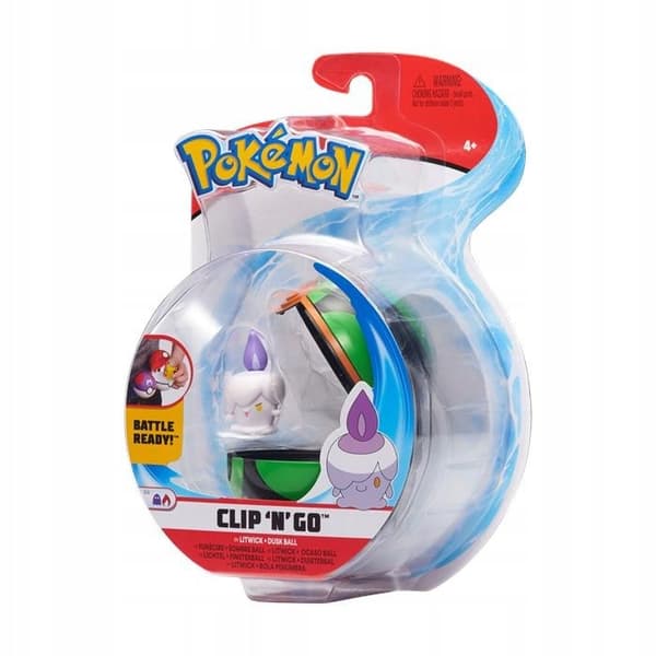ORIGINAL BULBASAUR POKÉMON CLIP N GO POKÉBALL
