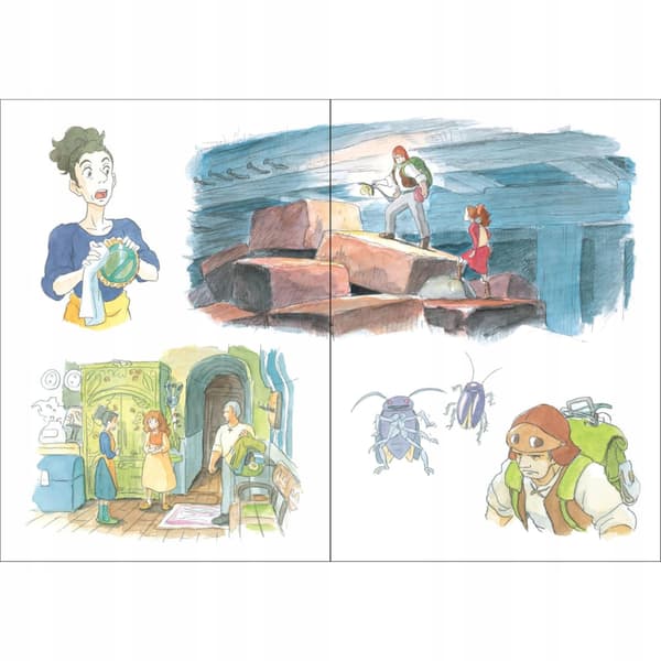 Studio Ghibli Arrietty Lined Diary with Hardback Cover, 192 Pages